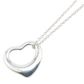 ティファニー オープンハート ネックレス SV925 シルバー レディース TIFFANY&Co. 【中古】